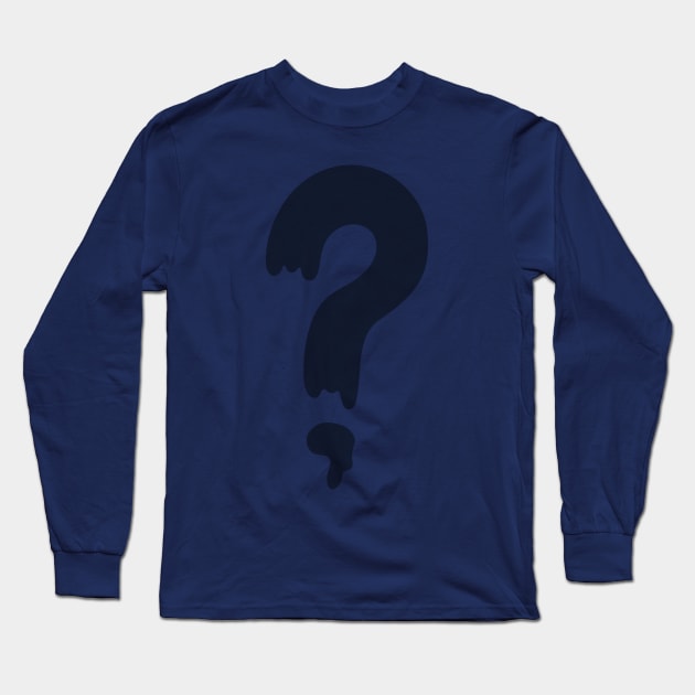 gravity falls question mark Long Sleeve T-Shirt by hierrochulo